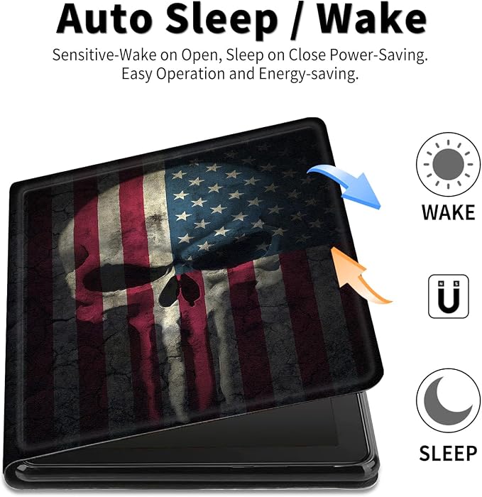 Case for All-New Amazon Kindle Fire HD 10 &amp 10 Plus 11th Generation 2021 Release 10.1 inchSlim Folding Stand Cover with Auto Wake/SleepAmerican Girls