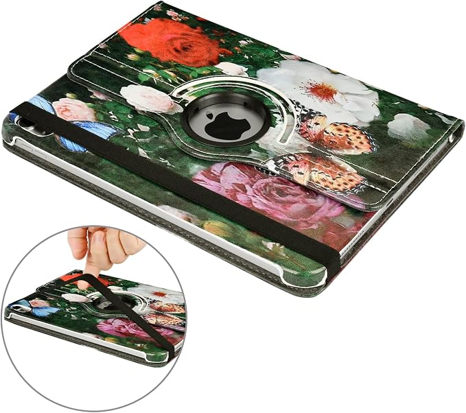 Case for iPad 10th Generation 10.9 Inch 2022 Released Model Number: A2696 A2757 A2777-360 Degree Rotating Protective Stand Cover with Auto Sleep/Wake (Animal)
