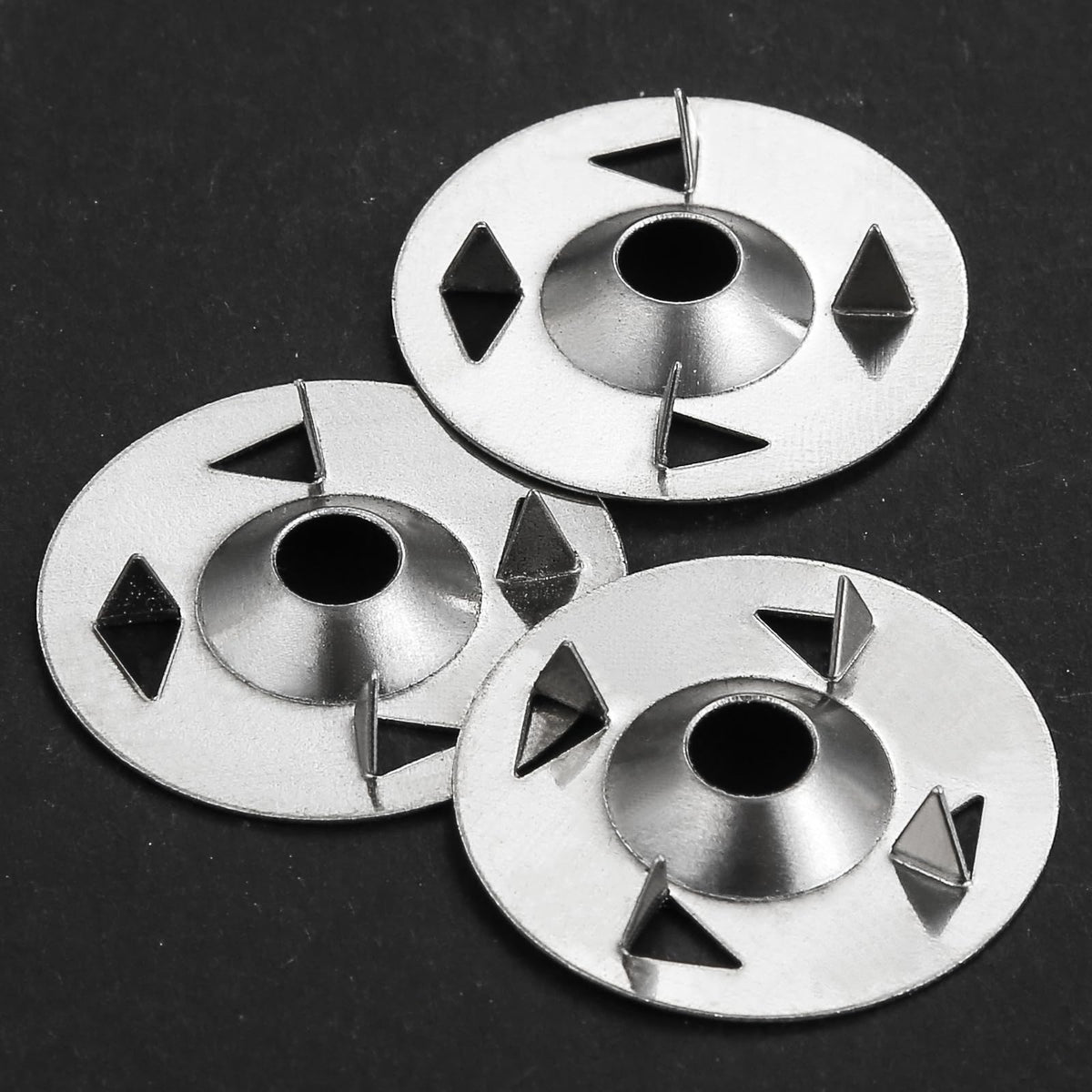 Wensilon 1"-1/8" inch 200pcs Foam Board Insulation Board mounting Gasket Stainless Steel 304 for Panel Fixing Fastening