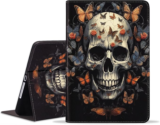 Case for iPad (A16) 11th Generation 11 Inch 2025 iPad 10th Generation 10.9 Inch 2022 Protective Leather Case Adjustable Stand Auto Wake/Sleep Smart Case - African American Girl