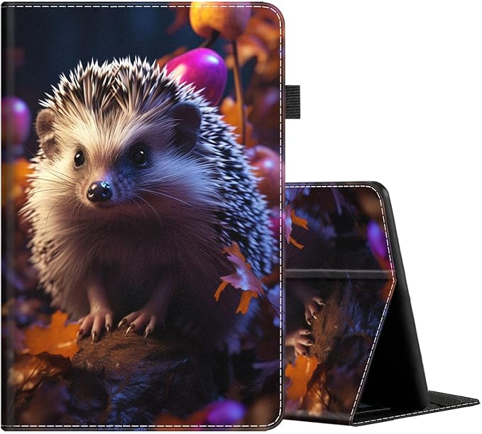 Case for All-New Amazon Fire HD 10 and 10 Plus Tablet (13th/11th Generation 2023/2021 Release) 10.1 Multi-Angle Smart Stand Cover Auto Sleep/Wake Skull and Fire
