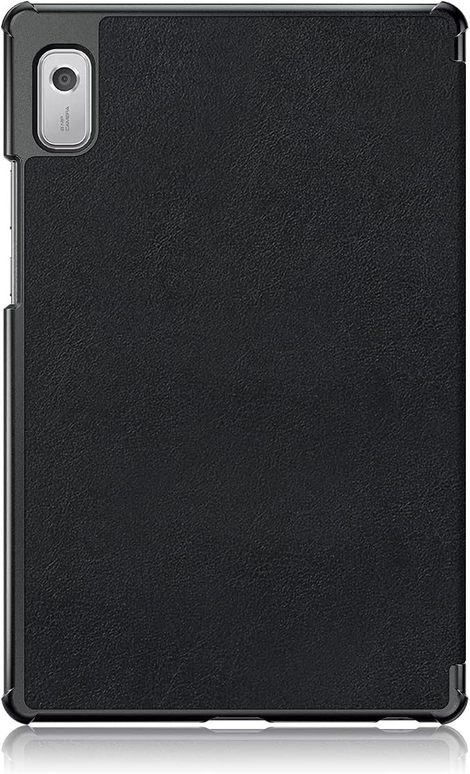 Epicgadget Case for Nook 9 Lenovo Tablet (2024) / Lenovo Tab M9 (TB-310FU 2023 Released) 9 Inch Display Tablet - Slim Lightweight Trifold Shell Stand Cover Case + 1 Random Stylus (Black)