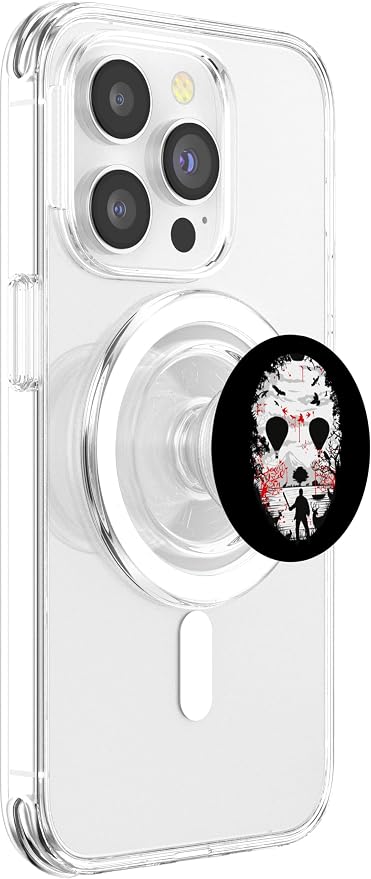 Maniac Hockey Mask Phone-Grip Horror Movie Design PopSockets Adhesive PopGrip