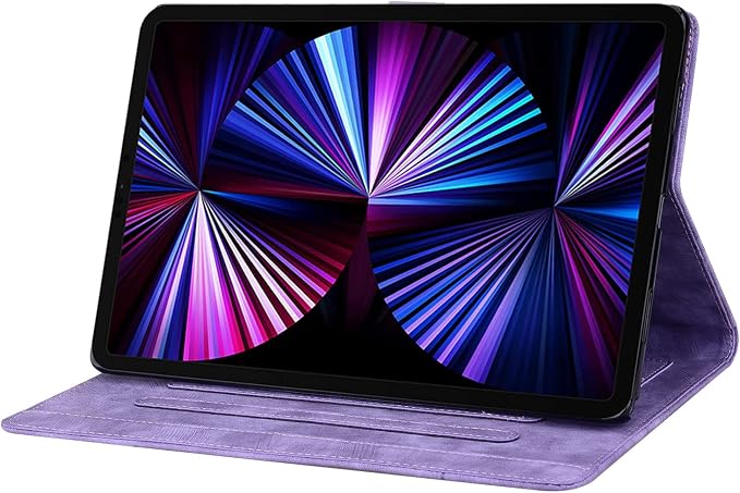 Case for Honor MagicPad 3 Pro 12.3 12.3 2026Multi-Angle Viewing PU Leather Folio Stand Cover with Pencil HolderShockproof Protective Case for Honor MagicPad 3 Pro 12.3 2026Rose Red