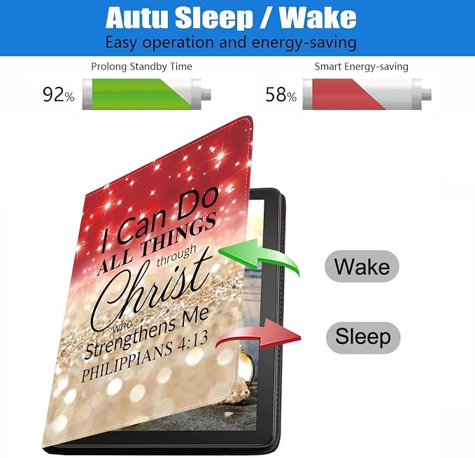 Case for Samsung Galaxy Tab S10 Lite 10.9/ S10 FE 10.9/ S9 FE 10.9/ S9 11 Slim PU Leather Stand Folio Cover with Auto Sleep Wake American Flag