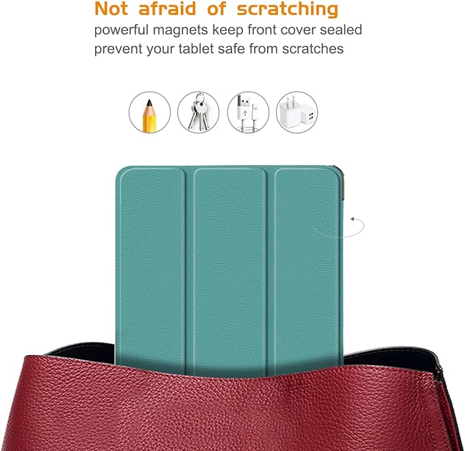 Case for Google Pixel Tablet 11inch 2023 Release Folio Slim Cover Lightweight Hard Shell Protective Case with Multi-Angle StandBlack