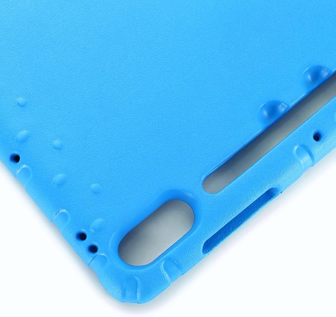 Kids Case for Samsung Galaxy Tab S10 FE Plus 13.1 (2025) Techcircle Handle Stand Light EVA Foam Bumper Protective Rugged Drop Protection Child Proof Cover Black