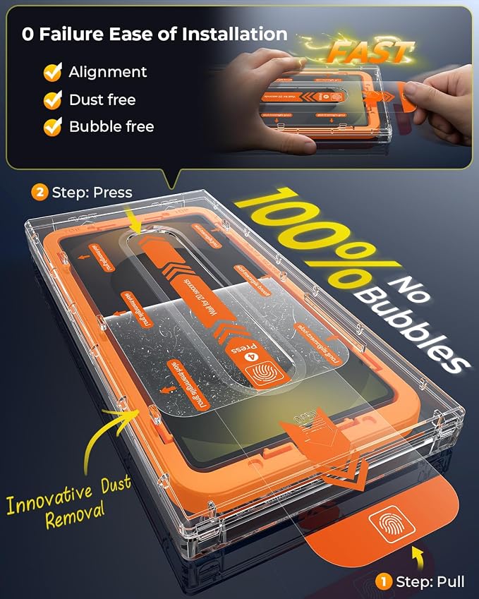 2+2 Packs for iPhone 17 Pro Privacy Screen Protector with Camera Protector | TOP 9H+ Tempered Glass [Zero Bubble][10X Military Protection] Anti Spy 17 ProMax Tempered Glass Full CoverageCase-Friendly