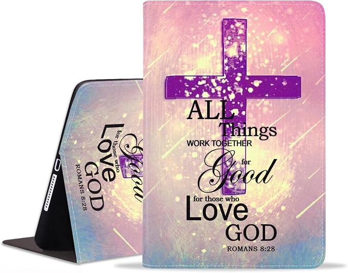for iPad mini 1 2 3 4 5 Case Stay Positive Work Hard and Make It Happen Inspirational Quote Slim Lightweight PU Leather Stand Cover with Auto Wake/Sleep for iPad mini 5th/4th Gen 7.9 Inch