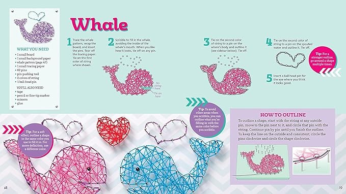 String Art: Turn string and pins into works of art