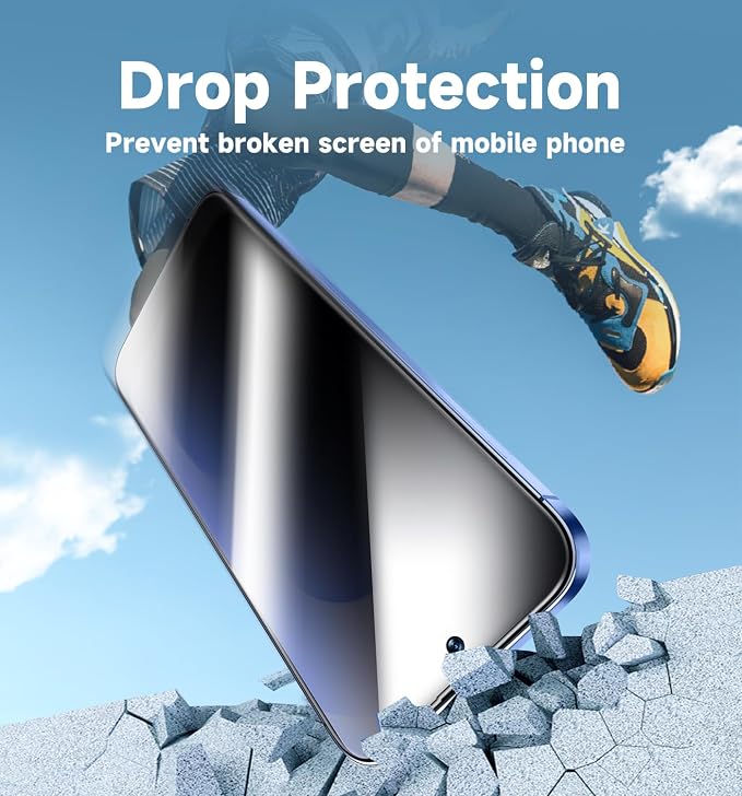 MAGIC JOHN Privacy 2Pack for Galaxy S25 Plus Screen Protector Anti Spy | 6.7 inch 25° Anti-Spy Auto Dust-Elimination Easy Installation Bubble Free Tempered Glass 9H Hardness Case-Friendly
