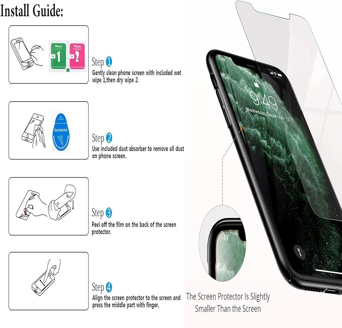 Case for TCL 60 XE NxtPaper 5G (5.78) with [4 X Tempered Glass Screen Protector] Slim Transparent Soft TPU [Shockproof x Anti-Scratch] for TCL 60 XE NxtPaper 5G Case