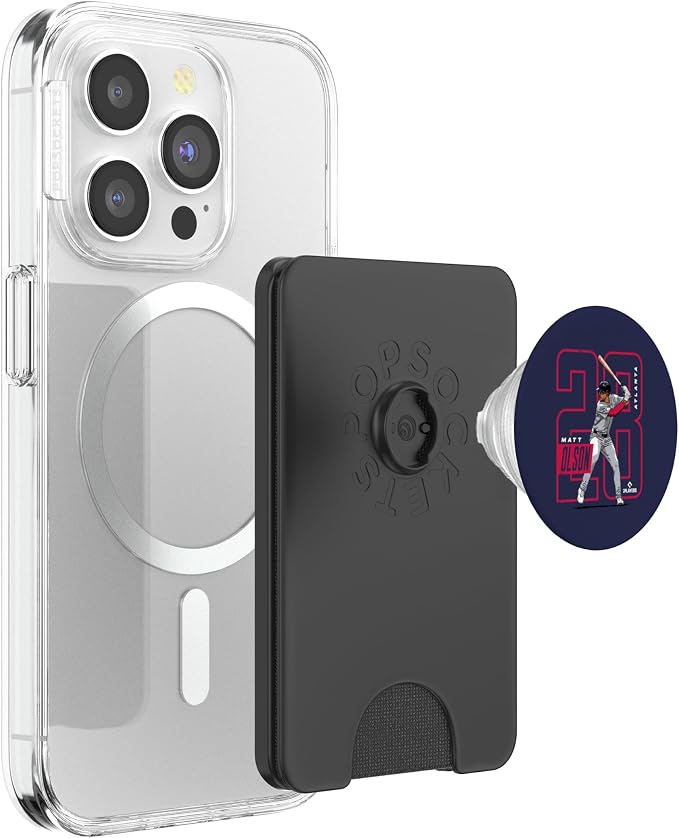 Matt Olson | Atlanta Baseball MLB Players | MLBOLS4025-S PopSockets PopGrip for MagSafe
