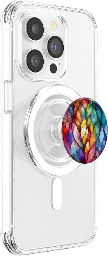Beautiful Watercolor Stained Glass PopSockets Adhesive PopGrip