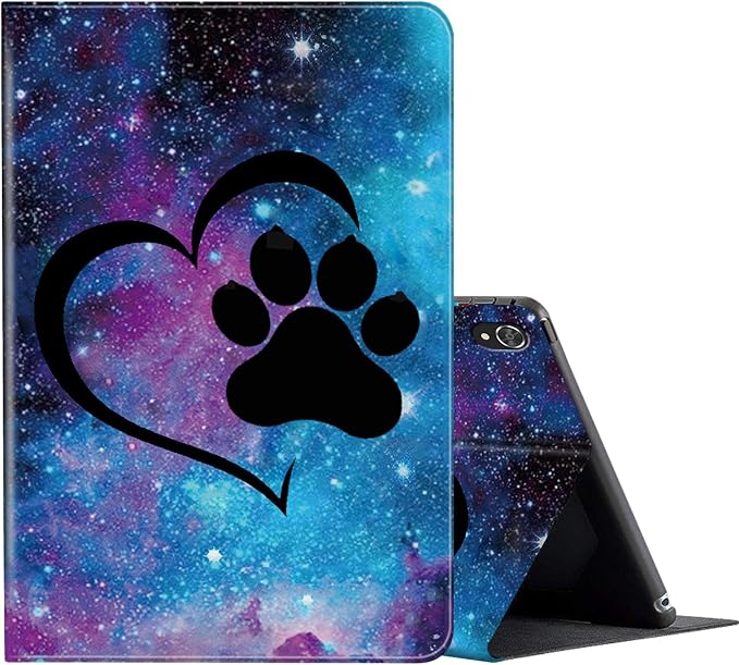 FUYOCWE for iPad Pro 13 Inch Case (M47th Generation2024 Model A2925A2926A3007)PU Leather Slim Folding Stand Case for iPad 13 7th GenAuto Sleep Wake Cover -A Dream Catcher Wolf