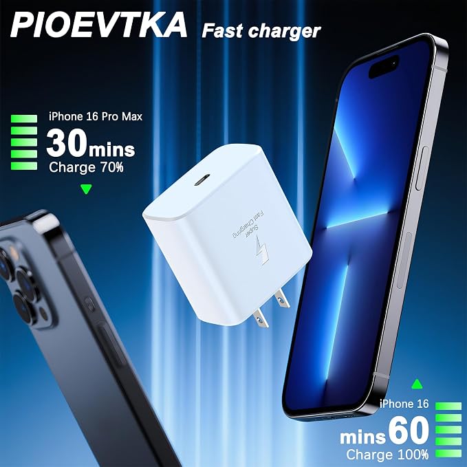 2026 45W Super Fast Charger USB C Android Phone Charger Fast Charging Compatible with Samsung Galaxy S25/S25 Ultra/S25+/S26 Ultra/S26/S26+/S24 Ultra/S23/S22/S20/S21/Note 10Galaxy Tab 6ft C Cable