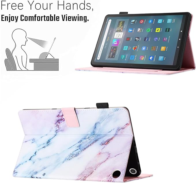 Case for Amazon Fire Max 11 Tablet (13th Generation 2023 Release) Auto Wake/Sleep Premium PU Leather Folding Stand Cover with Pen Holder &amp Multiple Viewing Angles - Beach