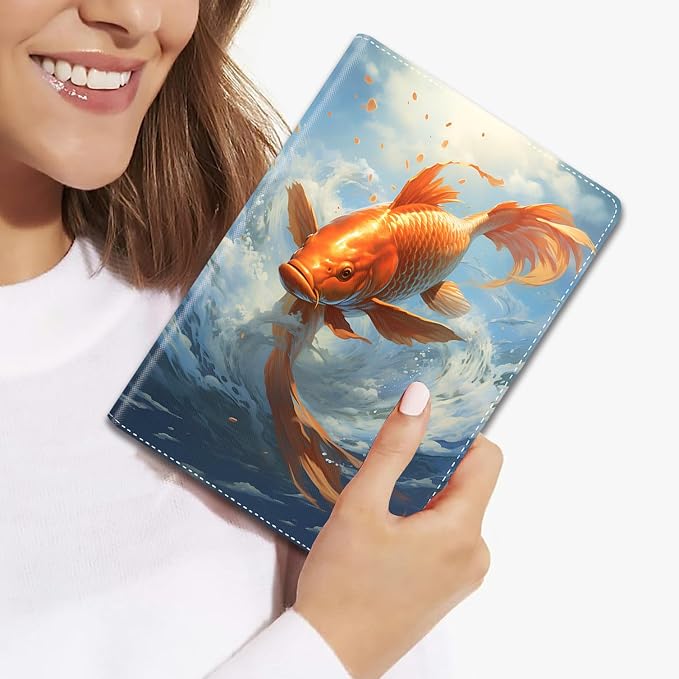 Case for iPad (A16) 11th Generation 11 Inch 2025 / iPad 10th Generation 10.9 Inch 2022 Ultra-Thin Multi-Angle Protective Cover with Auto Sleep/Wake A Dark Horse