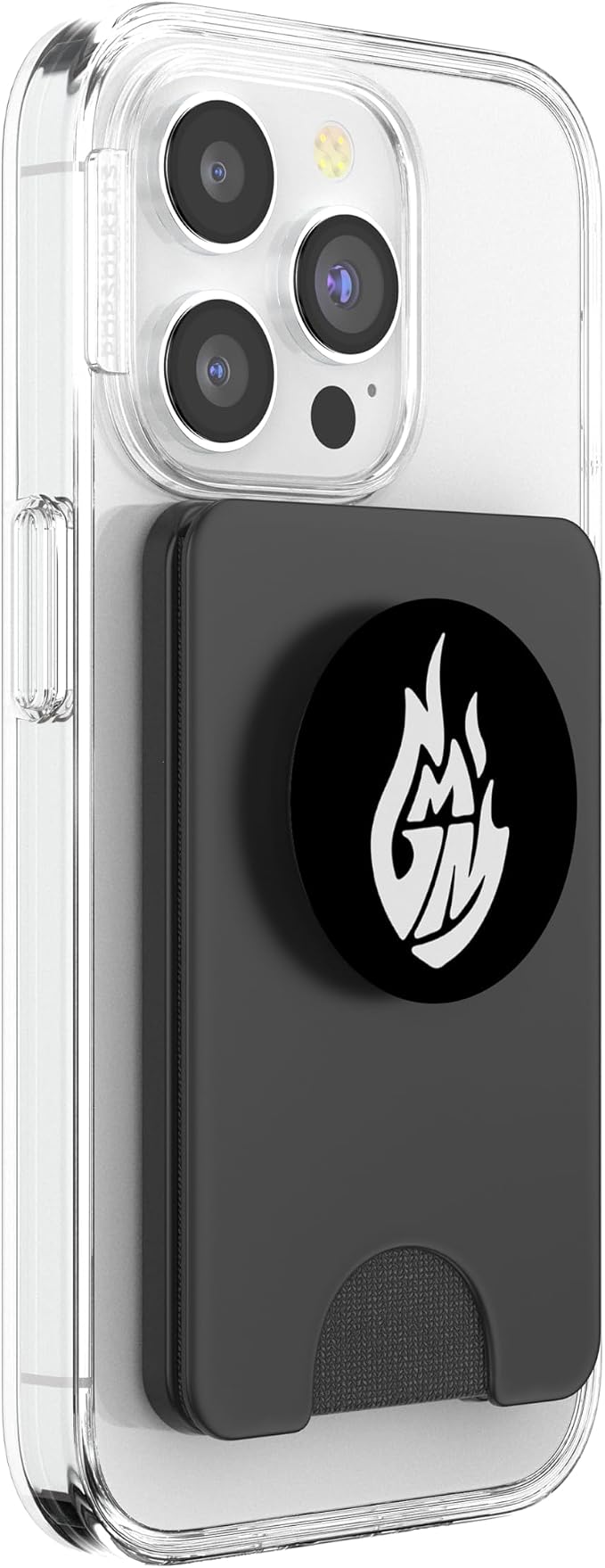 GMM Black &amp White Logo PopSockets Adhesive PopGrip