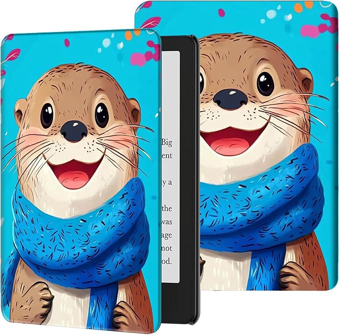 Case for 10.2 Kindle Scribe (2024/2022 Release) Slim PU Leather Lightweight Adjustable Stand Smart Shell Cover with Auto Wake/Sleep for 10.2 Amazon Kindle Scribe E-ReaderA Dog