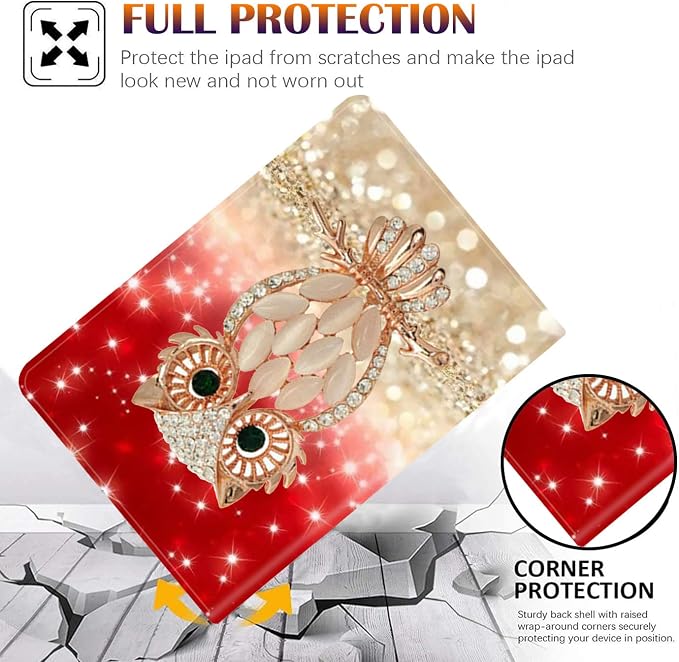 for Samsung Galaxy Tab A8 10.5 2022 Slim Case with Adjustable Stand Cover with Auto Wake/Sleep Smart Cover for Samsung Galaxy A8 10.5 Inch（SM-X200/X205/X207）- Black and White Skull Head Tree