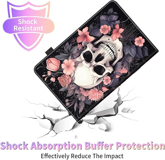 Case Fits All-New Amazon Kindle Fire HD 10 &amp 10 Plus Tablet (13th/11th Generation 2023/2021 Release) 10.1 Durable Shockproof Protective Cover with Auto Wake/Sleep，Black Woman Queen Afro Design