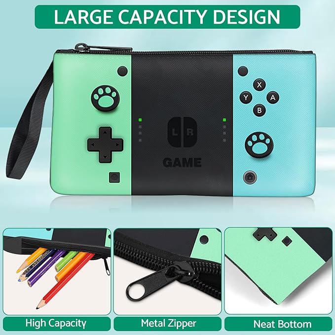 Kids Backpack For Boys，Gamer Boys Backpack For Children Teens Elementary Middle School, 17″ Students Bookbag