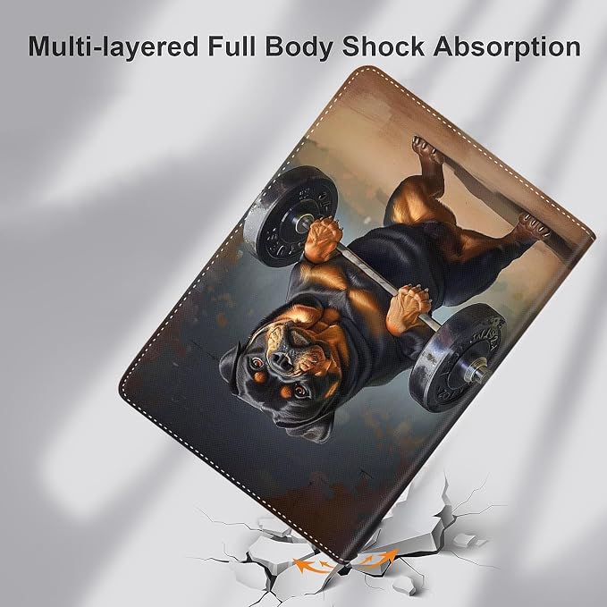 Case for iPad (A16) 11th Generation 11 Inch (2025) iPad 10th Generation 10.9 Inch (2022)，Slim Fit Foldable Standing Cover Case with Auto Sleep/Wake ，Moth Moon