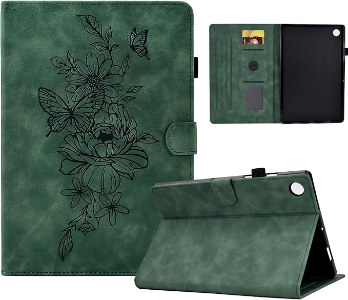 Case for Galaxy Tab A11+ Plus 2026/ A9 Plus 2024 11-Inch Funut PU Leather Folio Cover Multi-Angle Stand with Auto Wake/Sleep Case for Samsung Galaxy Tab A9 Plus/A9+ Tablet Bird
