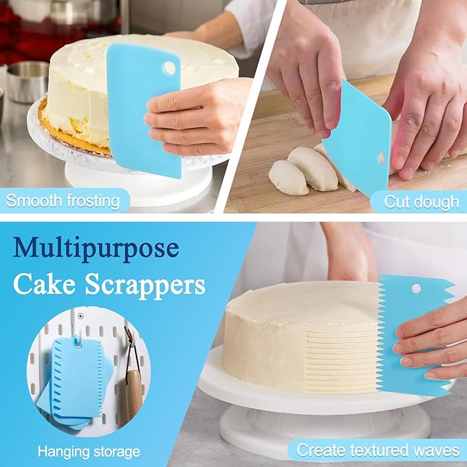 FATUXZ Cake Decorating Kit with Piping Bags and Tips Set