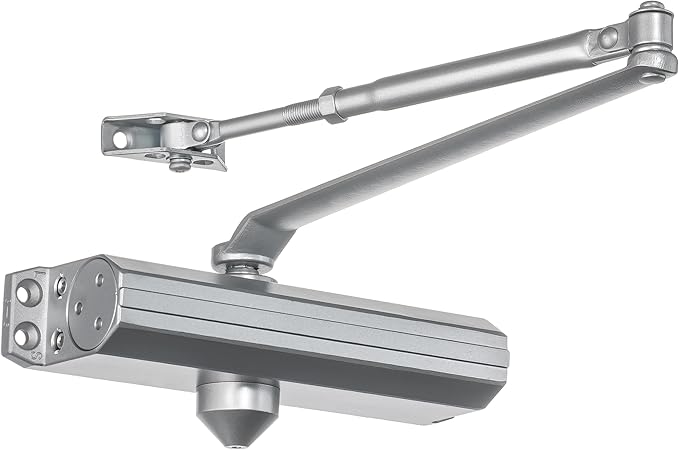 Dynasty Door Closer Adjustable Spring Size 3-6 Hydraulic Automatic Door Closer Series 1636 (Aluminum)