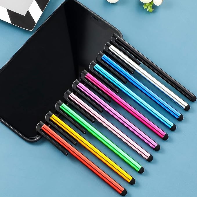 Premium 30 Pack Stylus Compatible with Samsung Galaxy M15 Short Slim Touch Medium Tip Pen for All Capacitive Touch Medium Tip Screens
