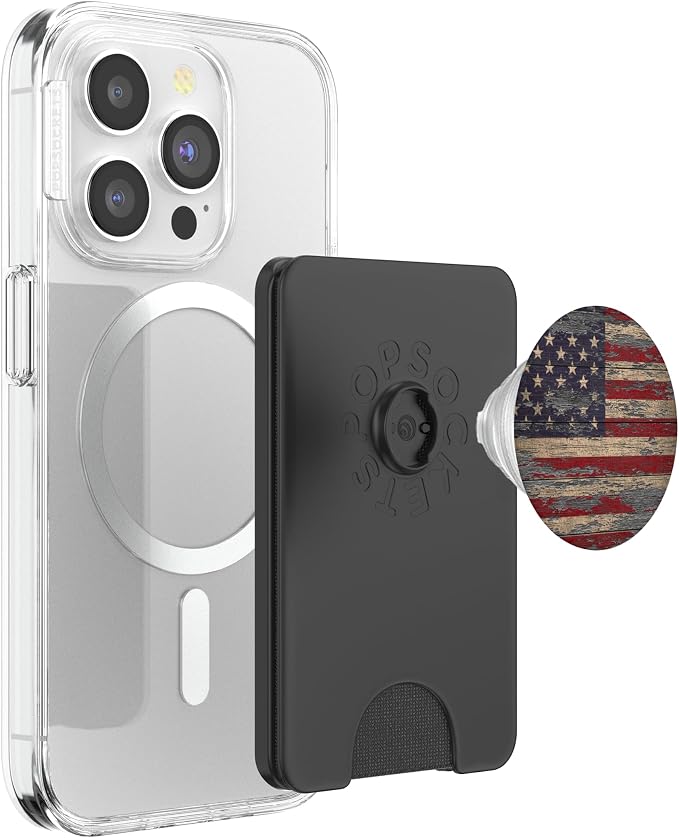 American Flag Weathered PopSockets Adhesive PopGrip