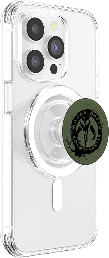 Star Wars The Mandalorian Paint Splatter Emblem PopSockets Adhesive PopGrip