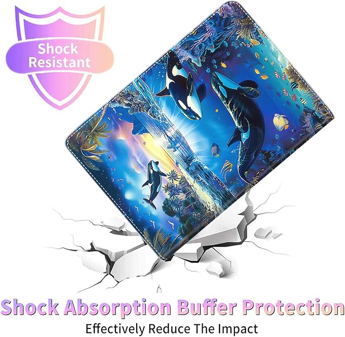 Case for iPad 10th Generation (2022 Release) 10.9 Inch Durable Shockproof Protective Cover for New iPad 10th gen 10.9 2022 Elephant Sunflower