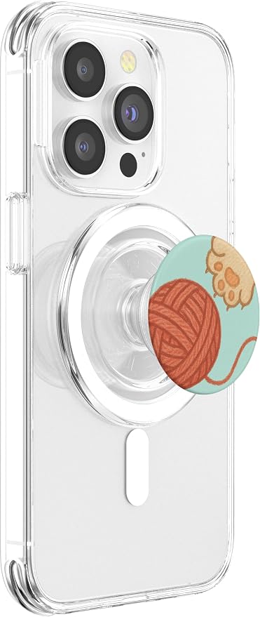 PopSockets Phone Grip – Cat PopSocket - Ball &amp Yarn PopSockets Adhesive PopGrip