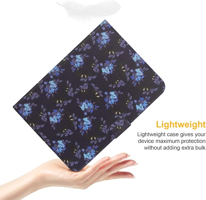 Dteck for iPad A16/10th Generation 10.9 Inch 2022 Case with Pencil HolderPremium PU Leather Folio Multiple Viewing Angles Stand Cover Auto Wake/Sleep Protective Tablet Cases for Women MenBookshelf