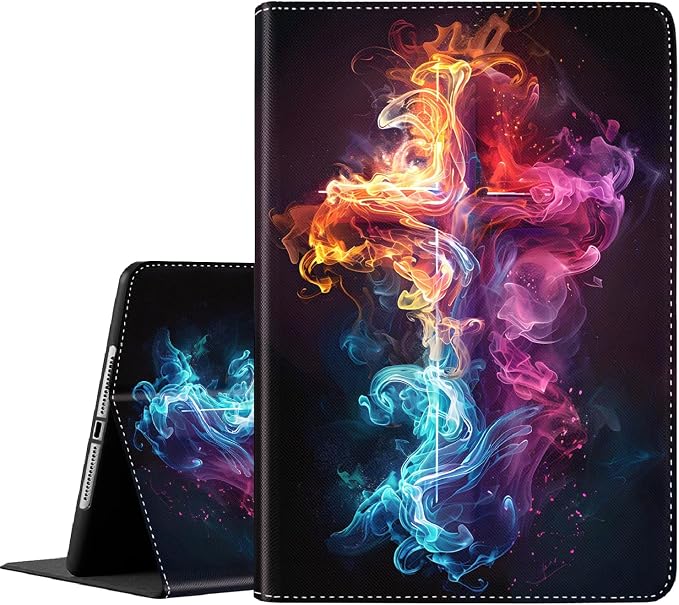 Case for iPad (A16) 11th Generation 11 Inch (2025) for iPad 10th Generation 10.9 Inch (2022) Slim Folding Stand Cover with Auto Wake/Sleep Corgi Dog Eating Ramen 2