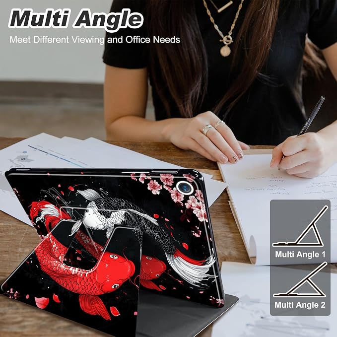 for iPad 10.2 Rotating Case 360° Protection Adjustable Kickstand Cover for iPad 10.2 (7th8th9th Generation) Shockproof Durable Lightweight PU Leather for iPad 10.2 Stand Case Basketball