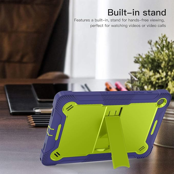 Case for T-Mobile REVVL Tab 2 Android 15 Tablet 10.1 inchHeavy Duty Shockproof Protective Cover with KickstandKids Friendly4 Corners Thicken ShockproofBlack