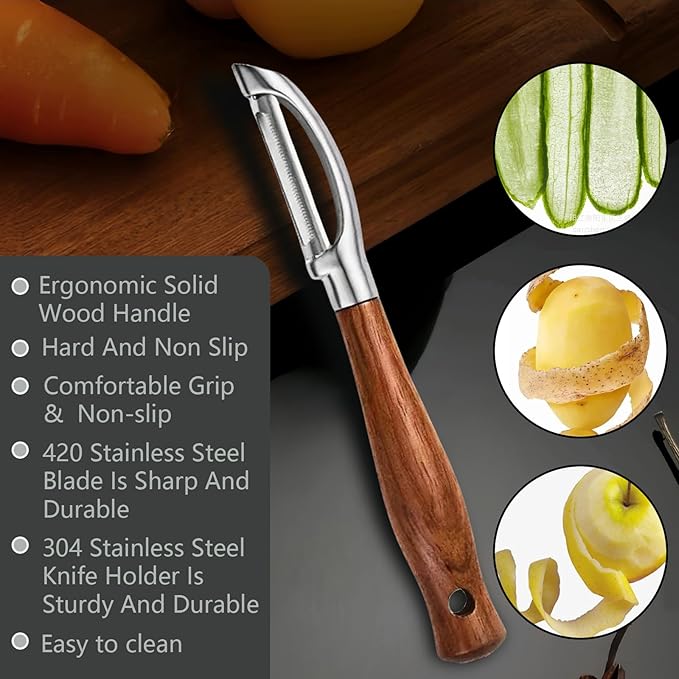 Laoxiongtou Premium Potato Peeler, Fruit And Vegetable Peelers For Kitchen