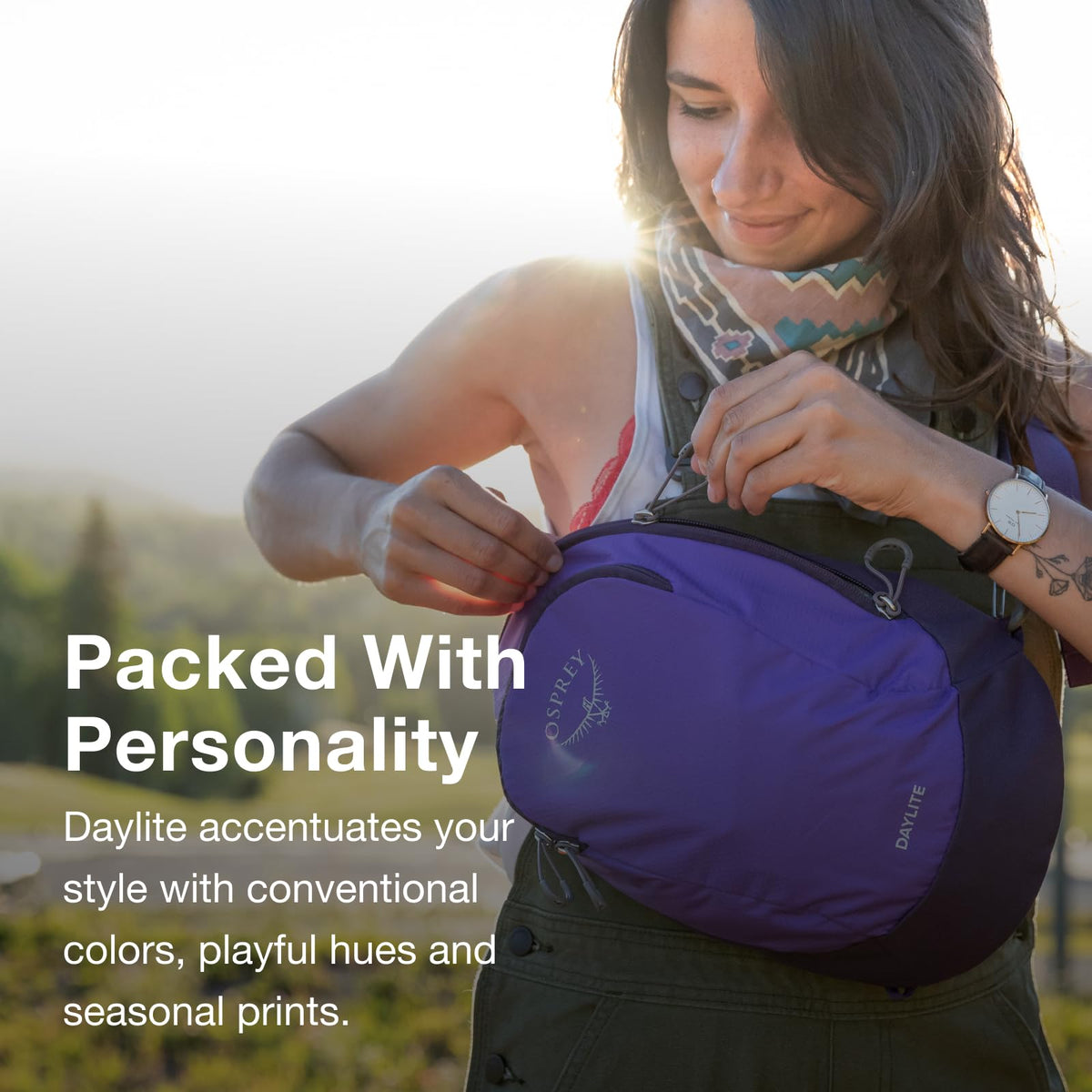 Osprey Daylite Pride Shoulder Sling, Rainbow Vibes