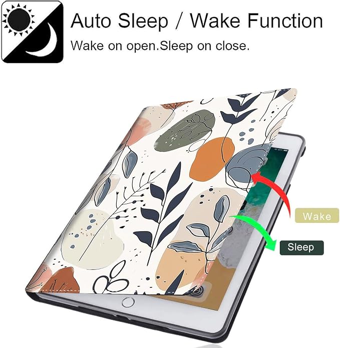 Case for iPad 10th Generation (2022 Release) 10.9 Inch Durable Shockproof Protective Cover for New iPad 10th gen 10.9 2022 Elephant Sunflower