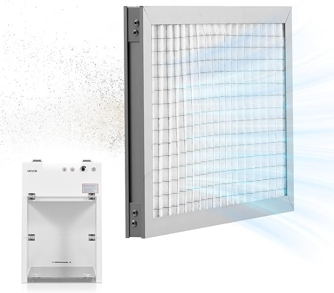 VEVOR Lab Fume Hood Filter, 14.06 x 8.74 x 0.83 in, 5 Pieces Replacement