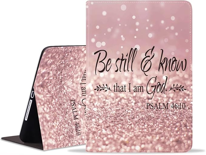 Case for Samsung Galaxy Tab S10 Lite 10.9/ S10 FE 10.9/ S9 FE 10.9/ S9 11 Protective Leather Case Adjustable Stand Auto Wake/Sleep Smart Case - Bible Verse Jeremiah 29:11