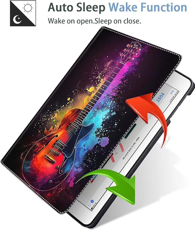Case for iPad Air 11 Inch Case M2 2024 iPad Air 6th Gen Case/iPad Air 5th Gen 2022/Air 4th 2020 10.9 Inch Slim Stand Protective Smart Cover Fit iPad Air Retro Moth