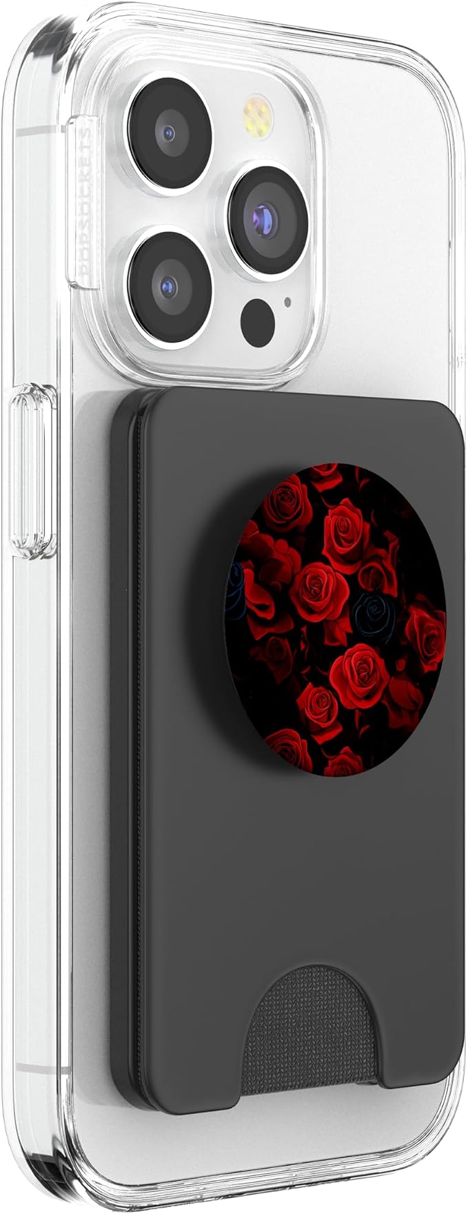 Red Roses Stylish Pattern PopSockets Adhesive PopGrip