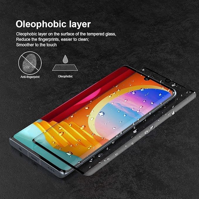 [ 3 Pack for LG Velvet/LG Velvet 5G Screen Protector Tempered Glass HD Clear Scratch Resistant Bubble Free Anti-Fingerprints 9H Hardness