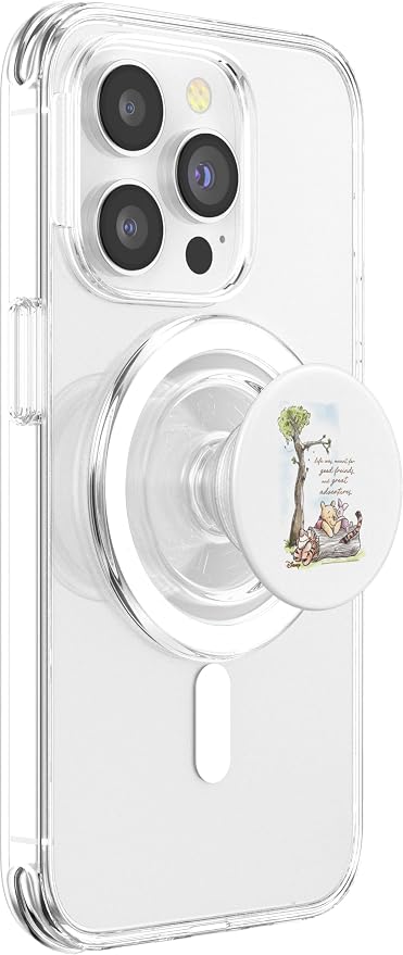 Winnie The Pooh - Life was Meant for Good Friends PopSockets PopGrip for MagSafe