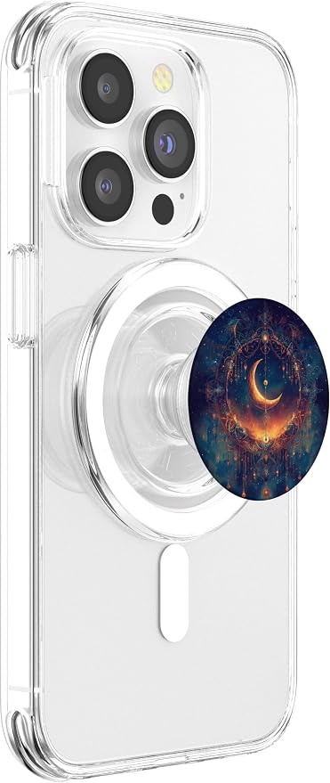 Mystical Moon Lover Astronomy Astrology Stargazer Celestial PopSockets Adhesive PopGrip